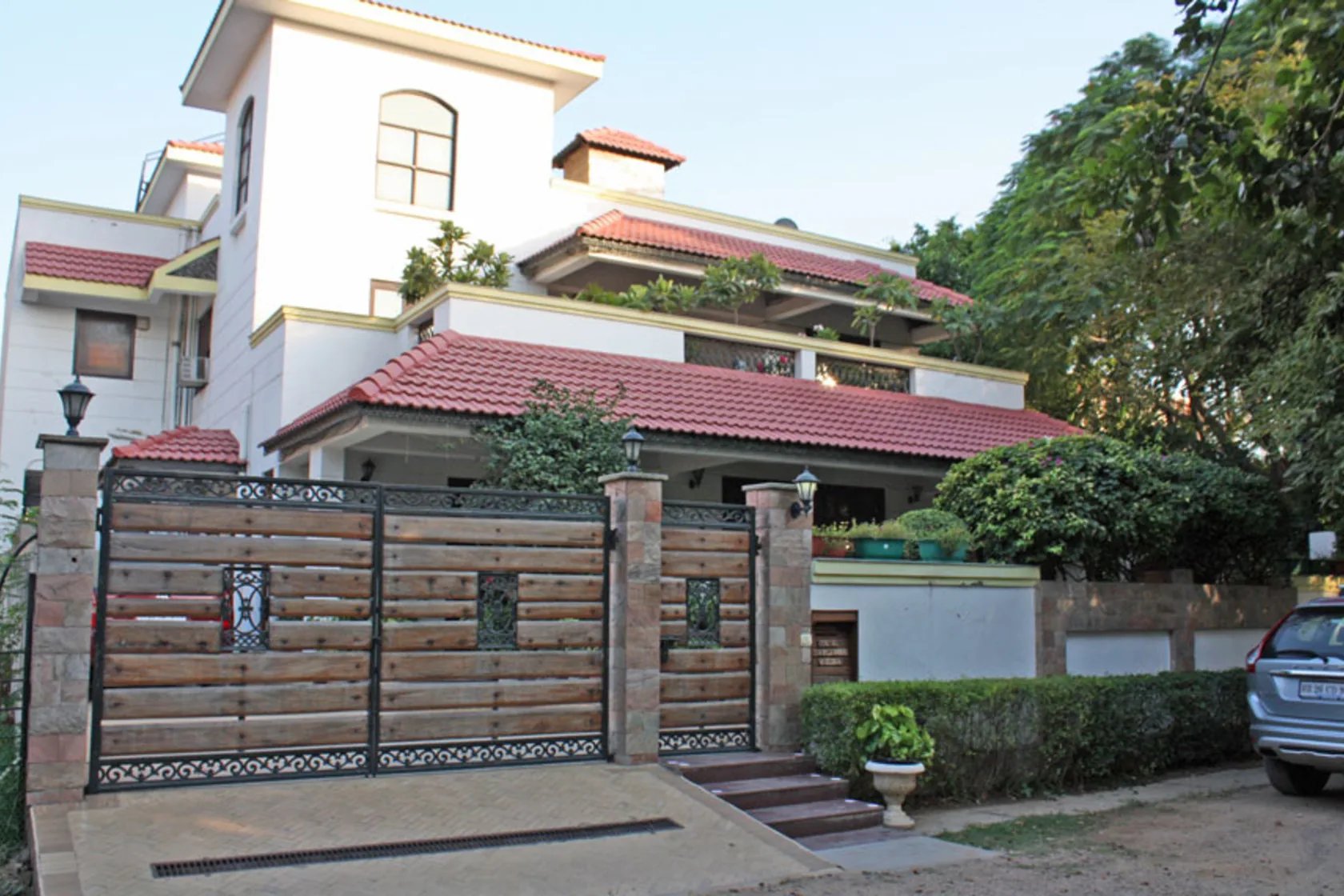 Traditional Indian bungalow representing property-backed finance